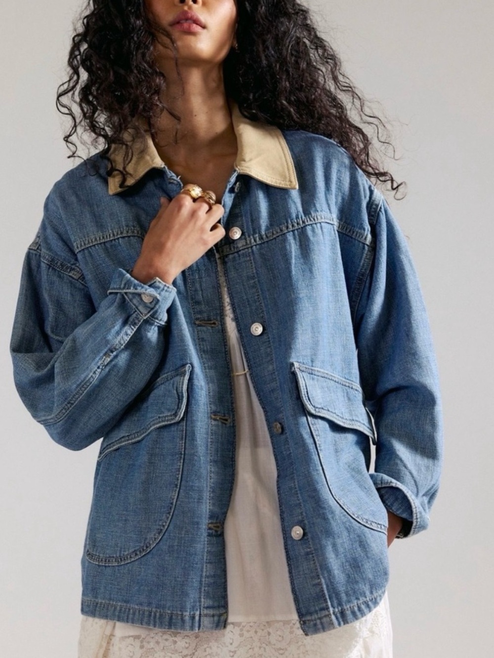 We The Free Lemon Denim Jacket